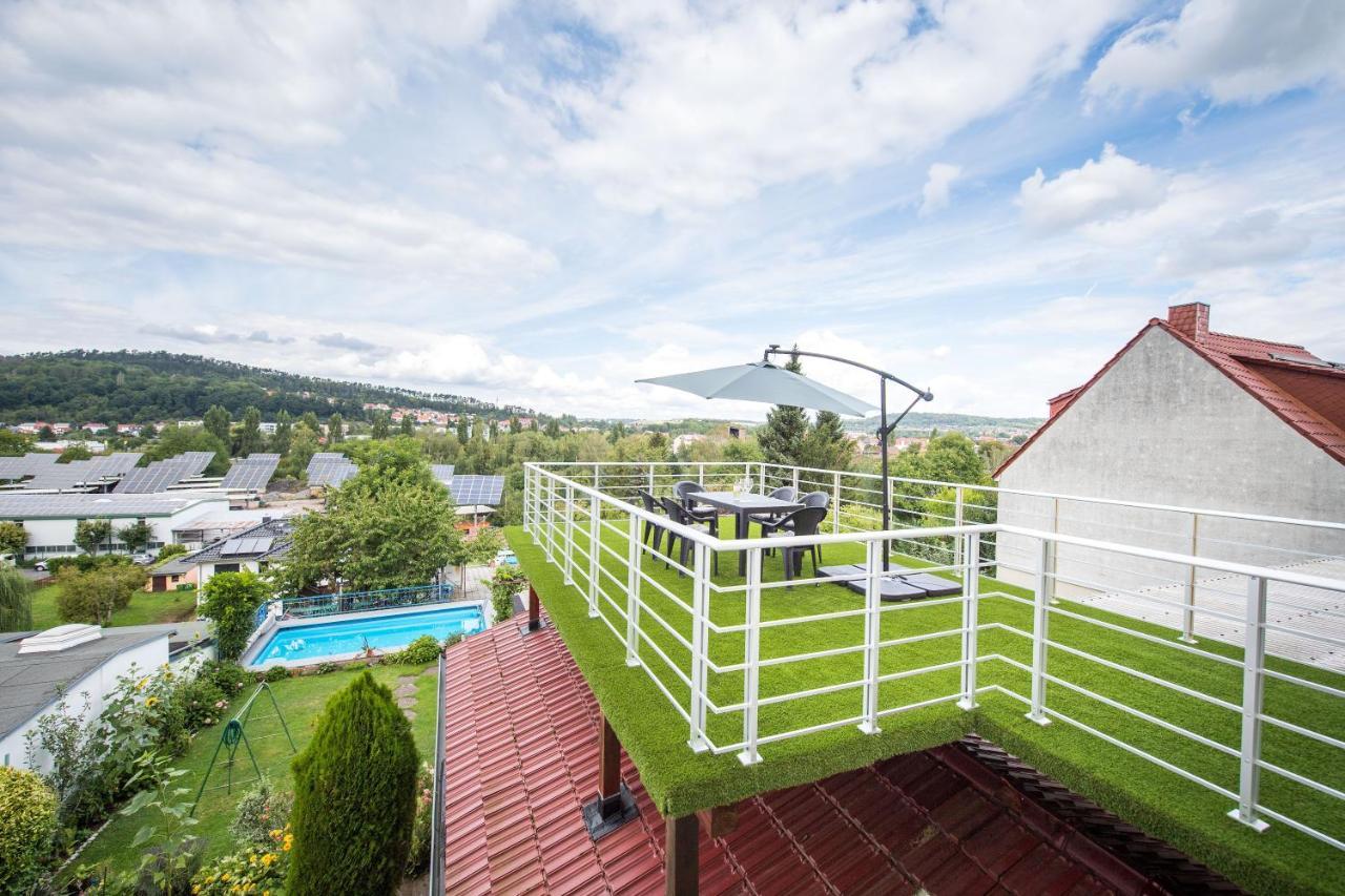 Weitblick-Ferienwohnung Eisenach Exterior foto