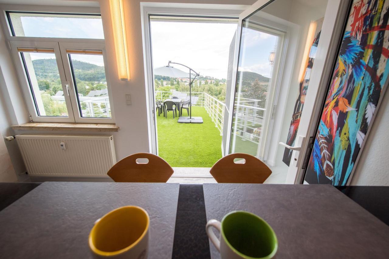 Weitblick-Ferienwohnung Eisenach Exterior foto